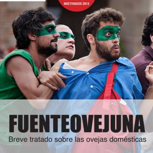 Cartel de la obra de teatro Fuenteovejuna